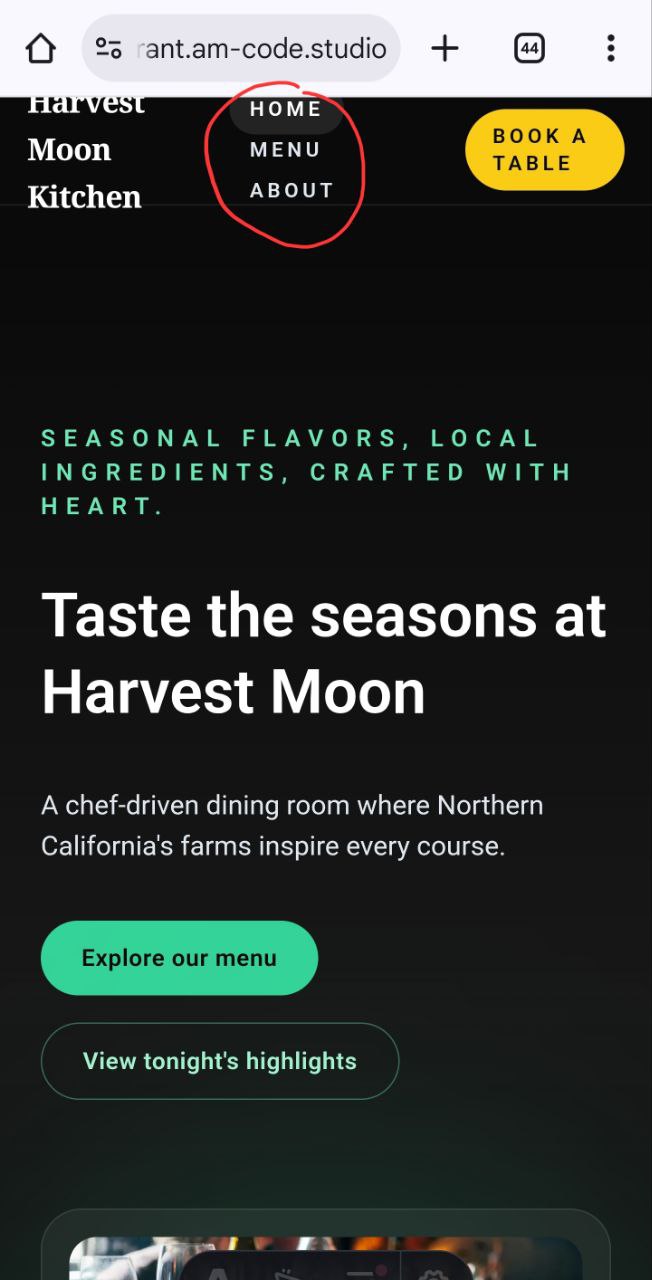 Seasonal dishes plated on a stoneware table setting